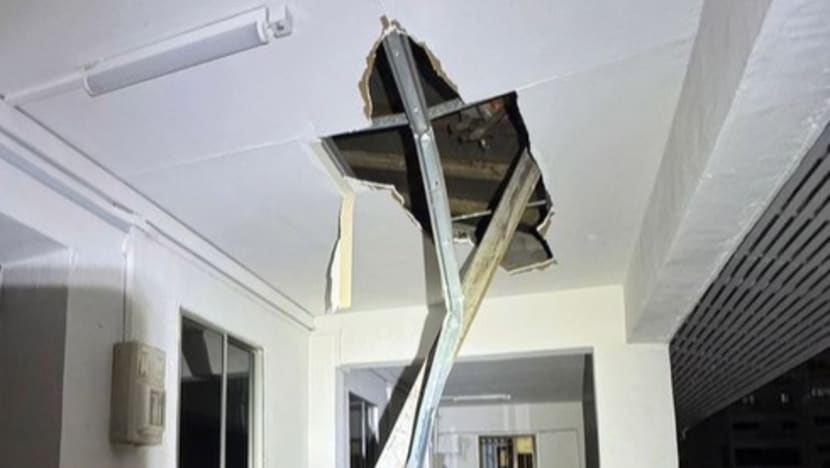 Chong Pang City construction site incident: Metal bar that damaged HDB block slipped from workers’ hands