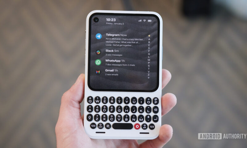 Clicks Communicator will ship with Android 17 and a bigger battery than we thought