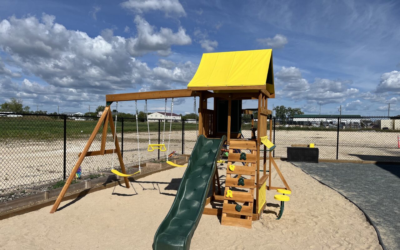 Stolen play structure returned to Headingley Montessori School, arrest made