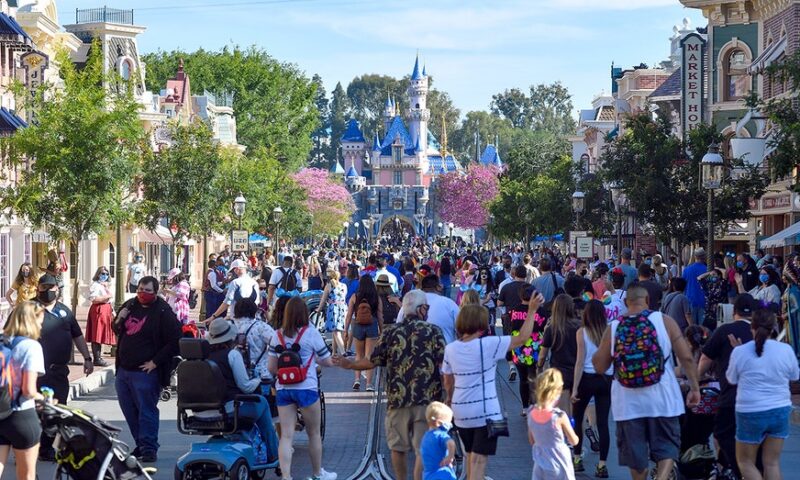 Disneyland remains open as evacuation zone shrinks around chemical tank scare