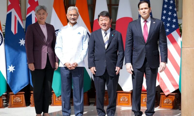 Quad foreign ministers fight for relevance in New Delhi as leaders’ summit remains elusive