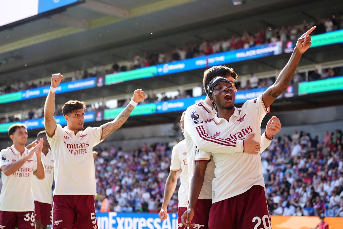 Arsenal finish Premier League-winning campaign with victory at Crystal Palace