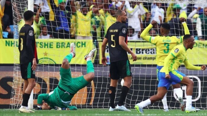 صن داونز يتوج بلقب دوري أبطال إفريقيا بعد تفوقه على الجيش الملكي «فيديو»