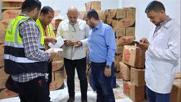 ضبط 850 كيلو لحوم ومصنعات غير صالحة للاستهلاك الآدمي بالقناطر الخيرية