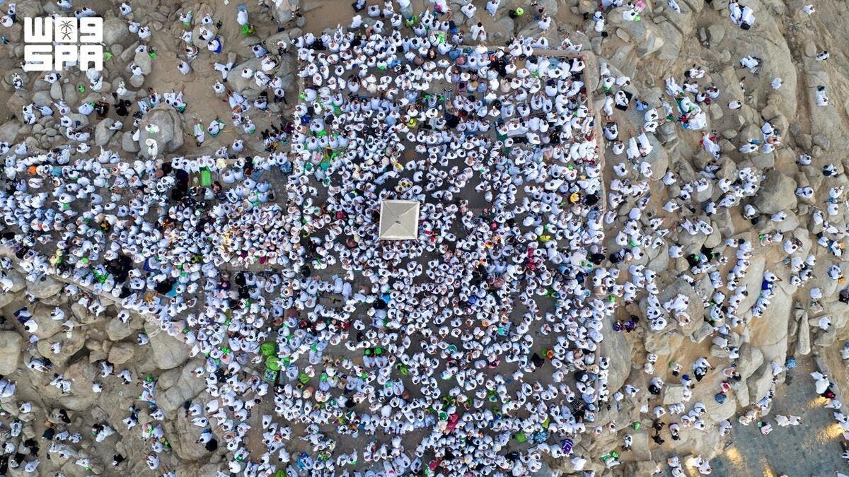 وزارة الحج: اكتمال تصعيد جميع الحجاج إلى مشعر عرفات