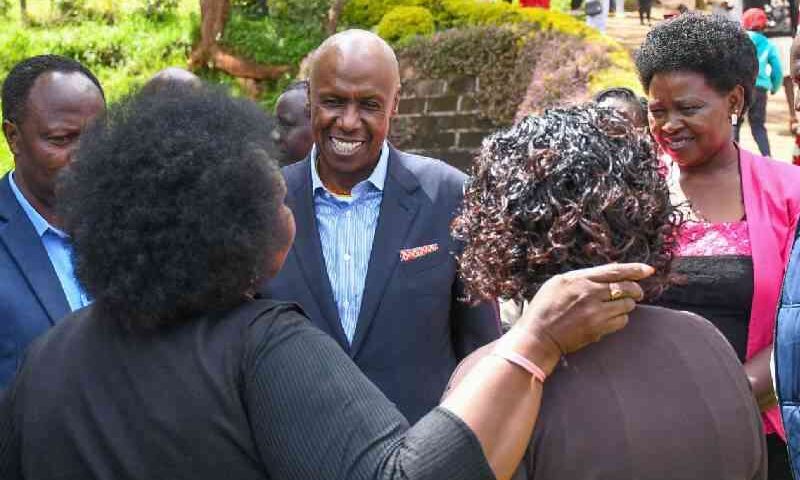 Gideon Moi promises to reveal details of talks with Ruto