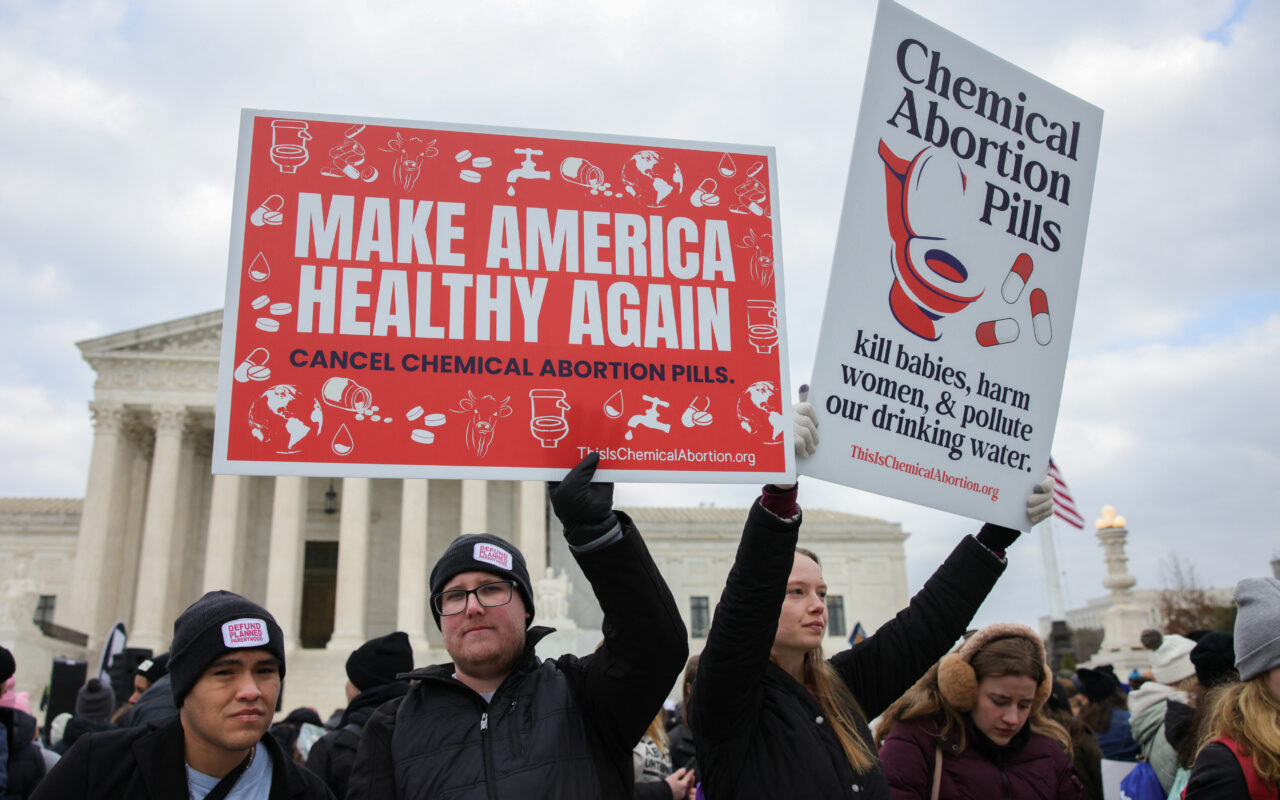 Abortion pill case widens anti-abortion activists’ rift with Trump