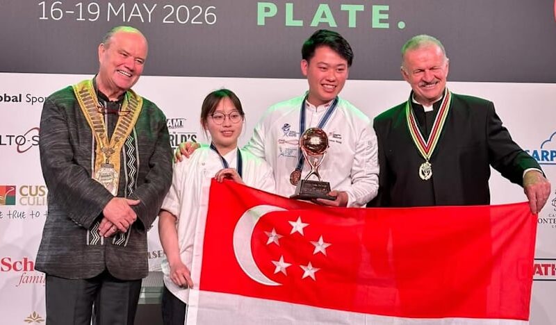 Team Singapore chefs clinch first and third places at Global Chefs Challenge Finals 2026