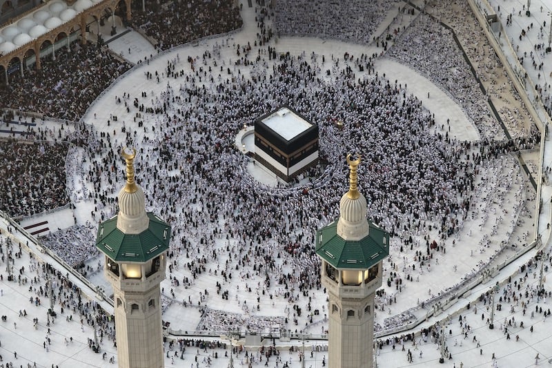 انطلاق مناسك الحج في مكة المكرمة