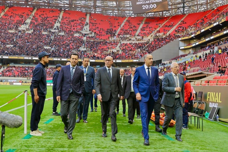 المدير العام للأمن الوطني يطلع على بروتوكول تأمين نهائي دوري الأبطال