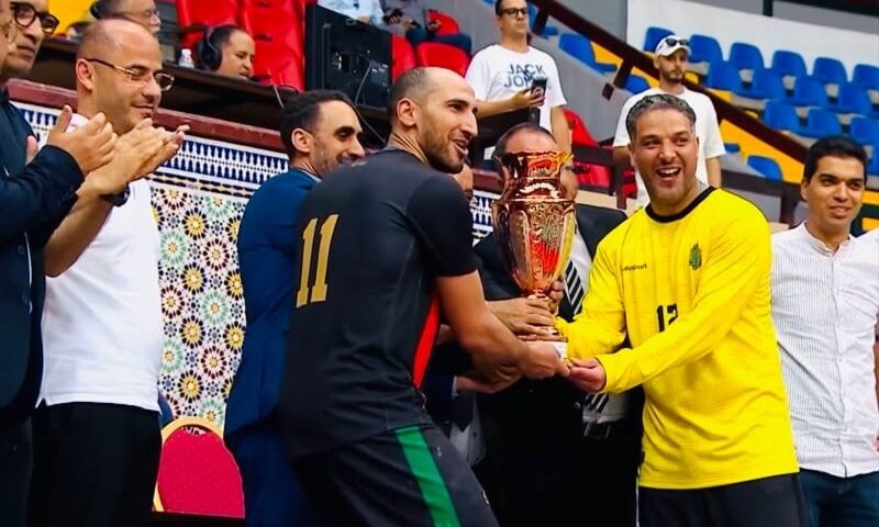 الجيش بطل كأس العرش في كرة اليد