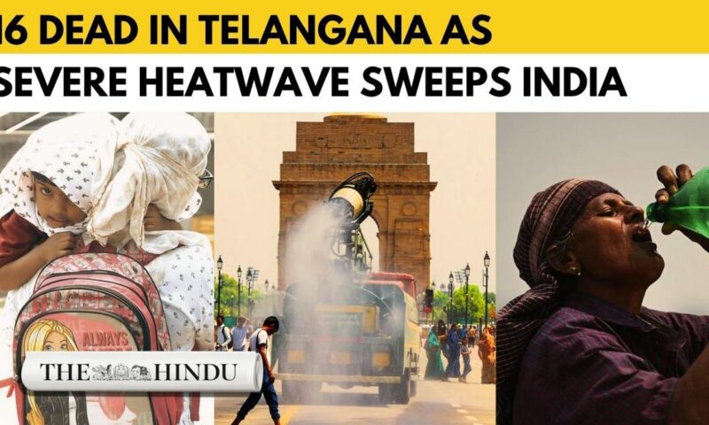 Temperatures soar as heatwave tightens grip across parts of India