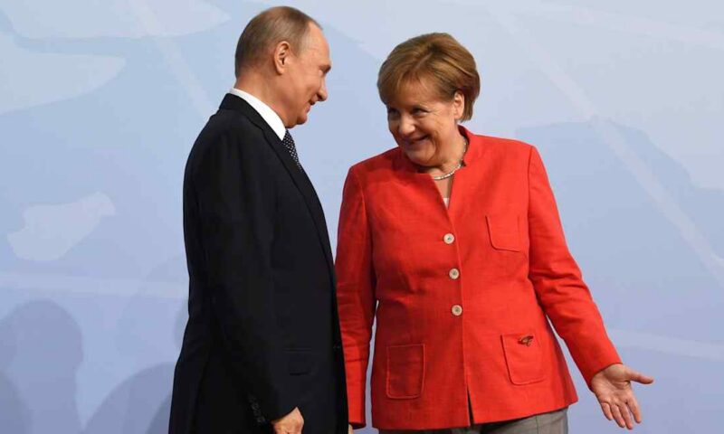 EU mulls Merkel or Draghi as possible Putin whisperer