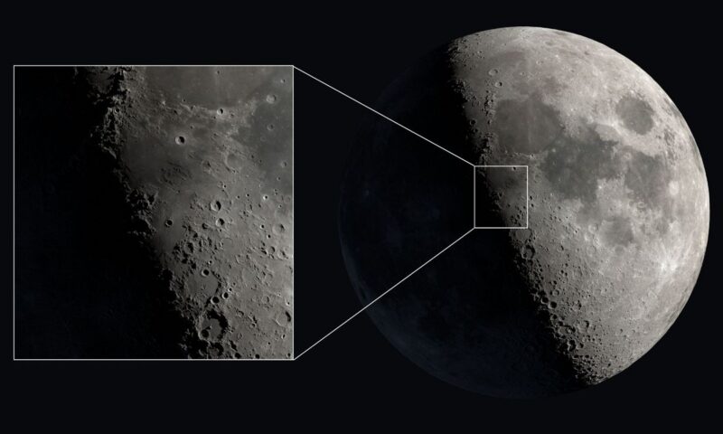 Massive ‘X’ and ‘V’ shapes will appear on the moon tonight — here’s how to see them