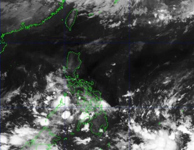 LPA trough to bring rain over Palawan, Mindanao on Monday