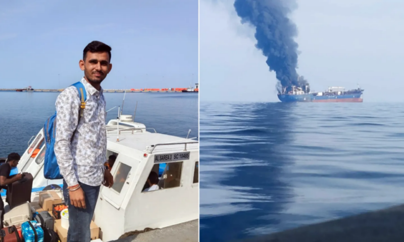 I survived a missile strike in the Strait of Hormuz, but my friend has not been found