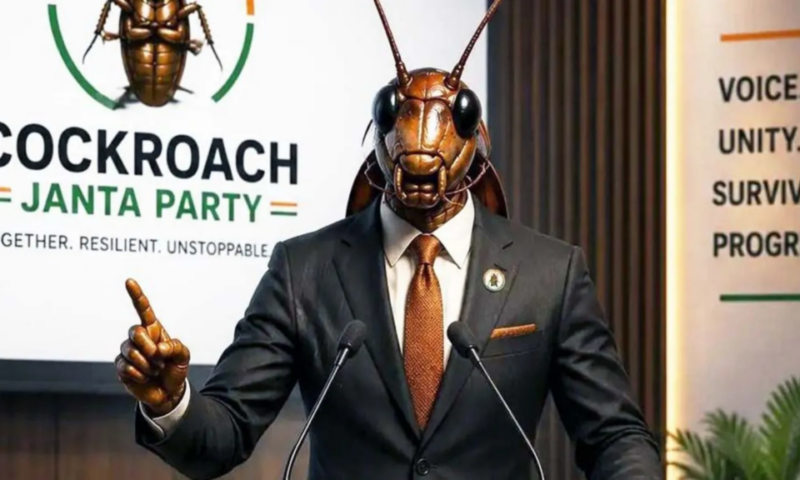 India’s parody ‘cockroach party’ claims website has been blocked