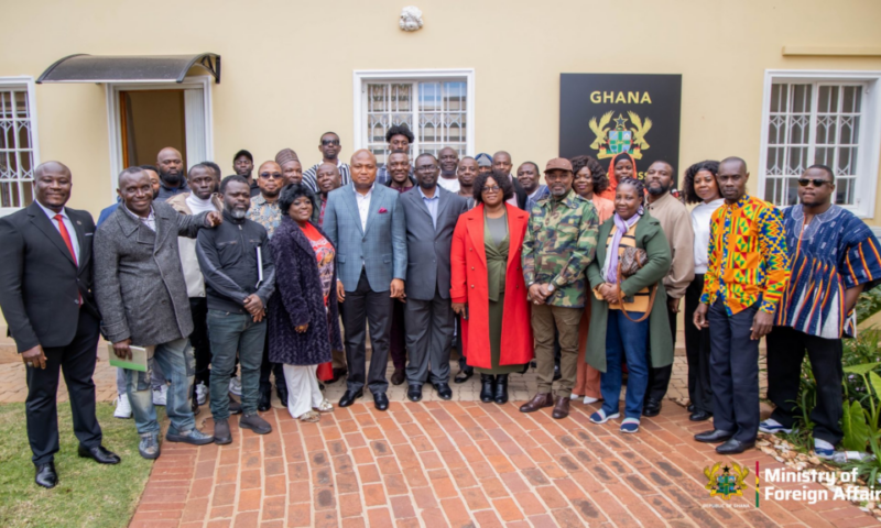 Photos: Ablakwa meets Ghanaian community in Pretoria