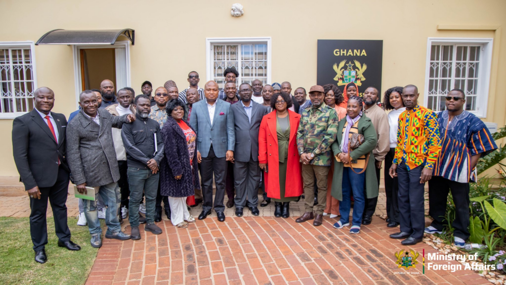 Photos: Ablakwa meets Ghanaian community in Pretoria