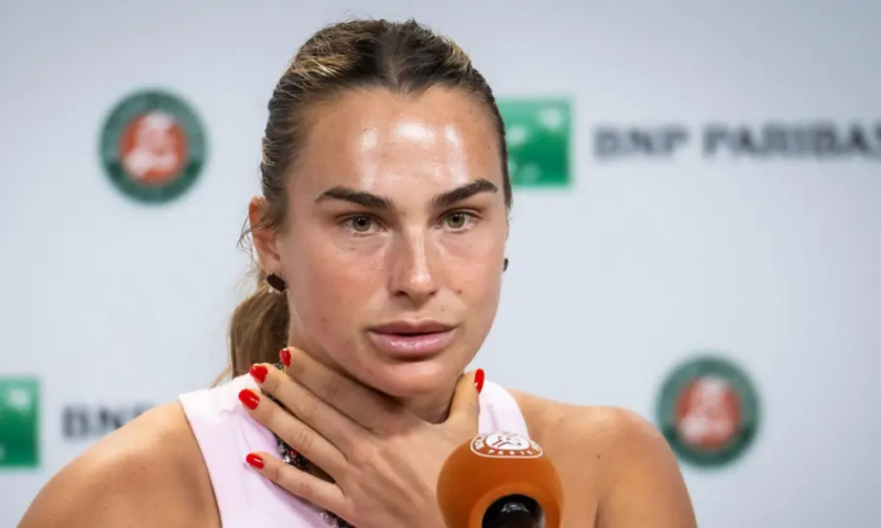 Sabalenka cuts media short as French Open players protest
