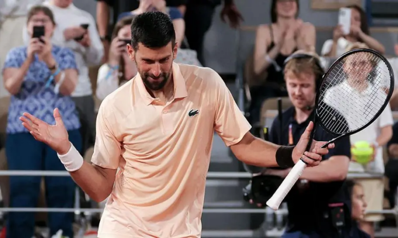 Djokovic shakes off rust to sidestep Mpetshi Perricard