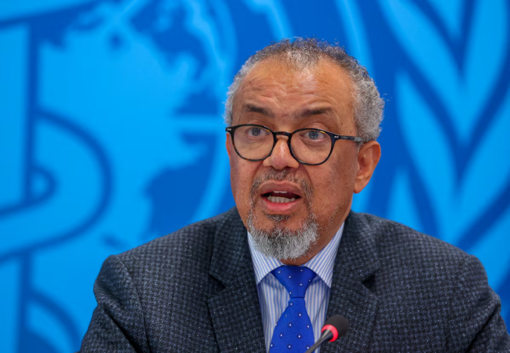 WHO chief says fast-moving Ebola epidemic is outpacing response efforts
