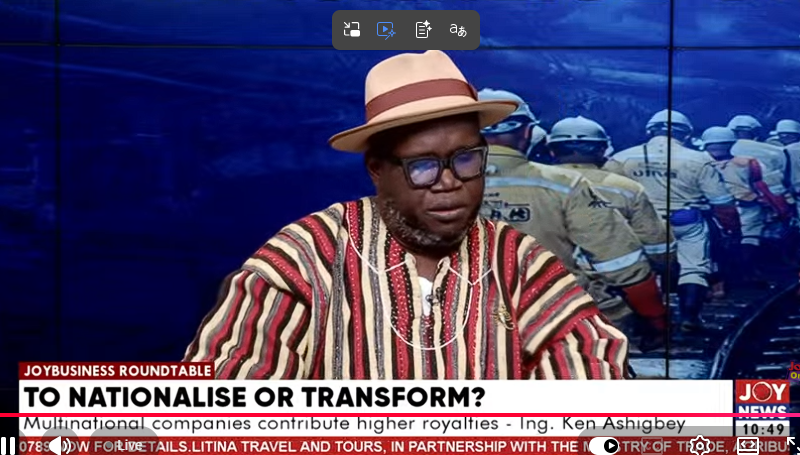 Multinational mining firms pay higher royalties despite lower output — Ken Ashigbey