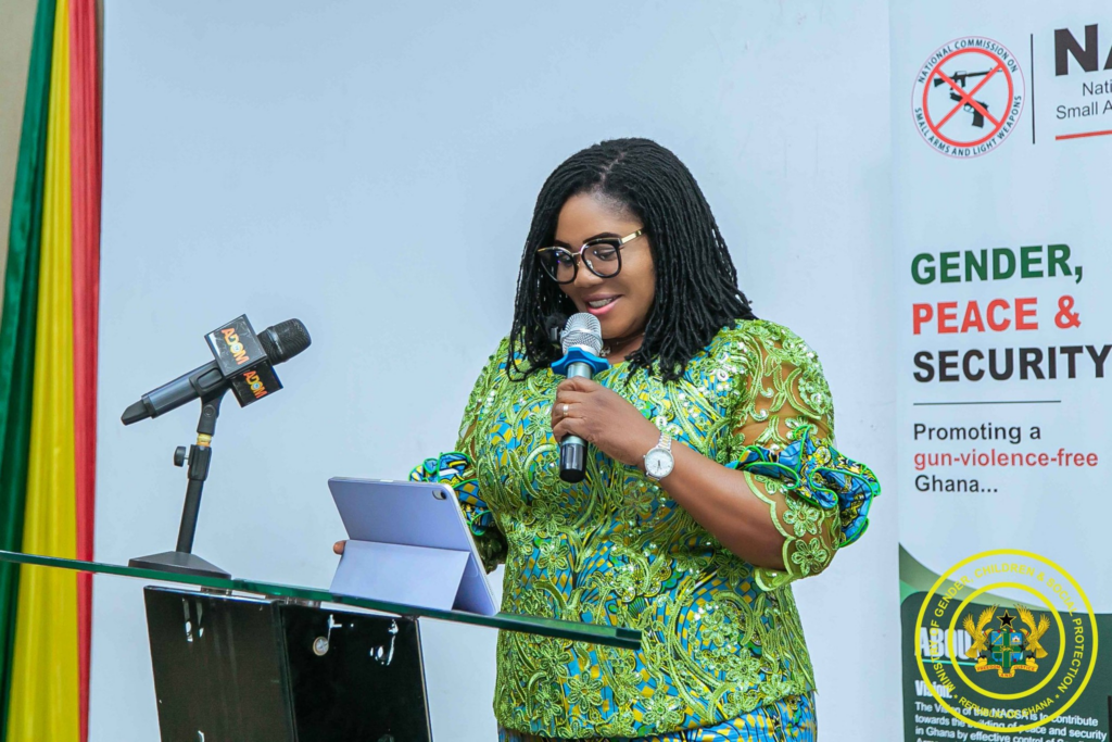 NACSA Seminar: Gender Minister demands an increased role for women to end gun violence