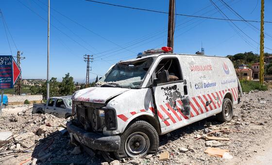 Flak jackets and final goodbyes: Lebanon’s first responders under fire