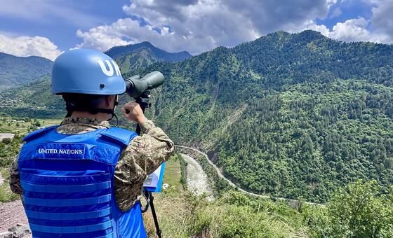 UN honours blue helmets and calls for renewed investment in peace