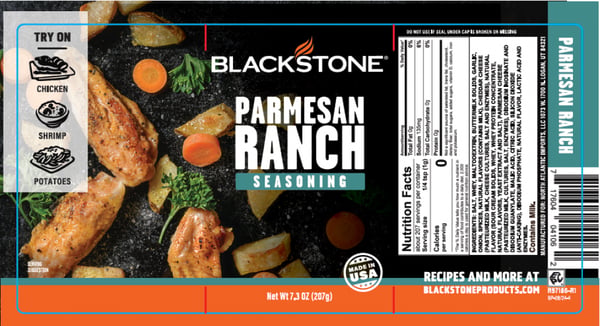 Blackstone Products is recalling its Parmesan Ranch seasoning sold at Walmart over salmonella fears