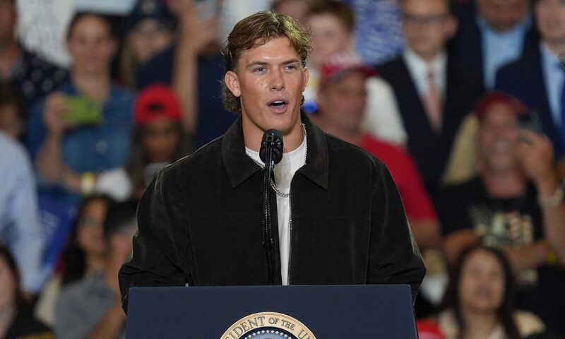 Emmanuel Acho says it was ‘pretty stupid’ for Jaxson Dart to introduce President Trump