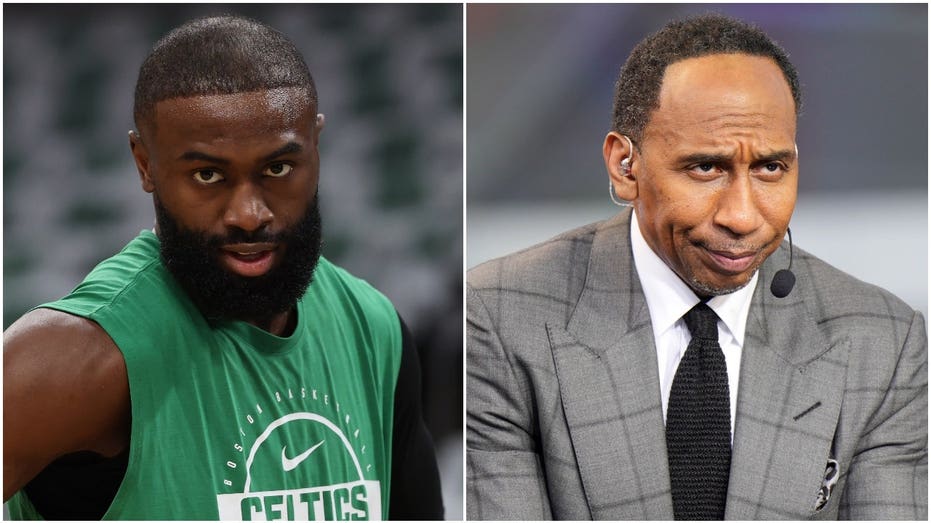 Celtics guard Jaylen Brown challenges ESPN’s Stephen A Smith to a debate at Harvard or MIT