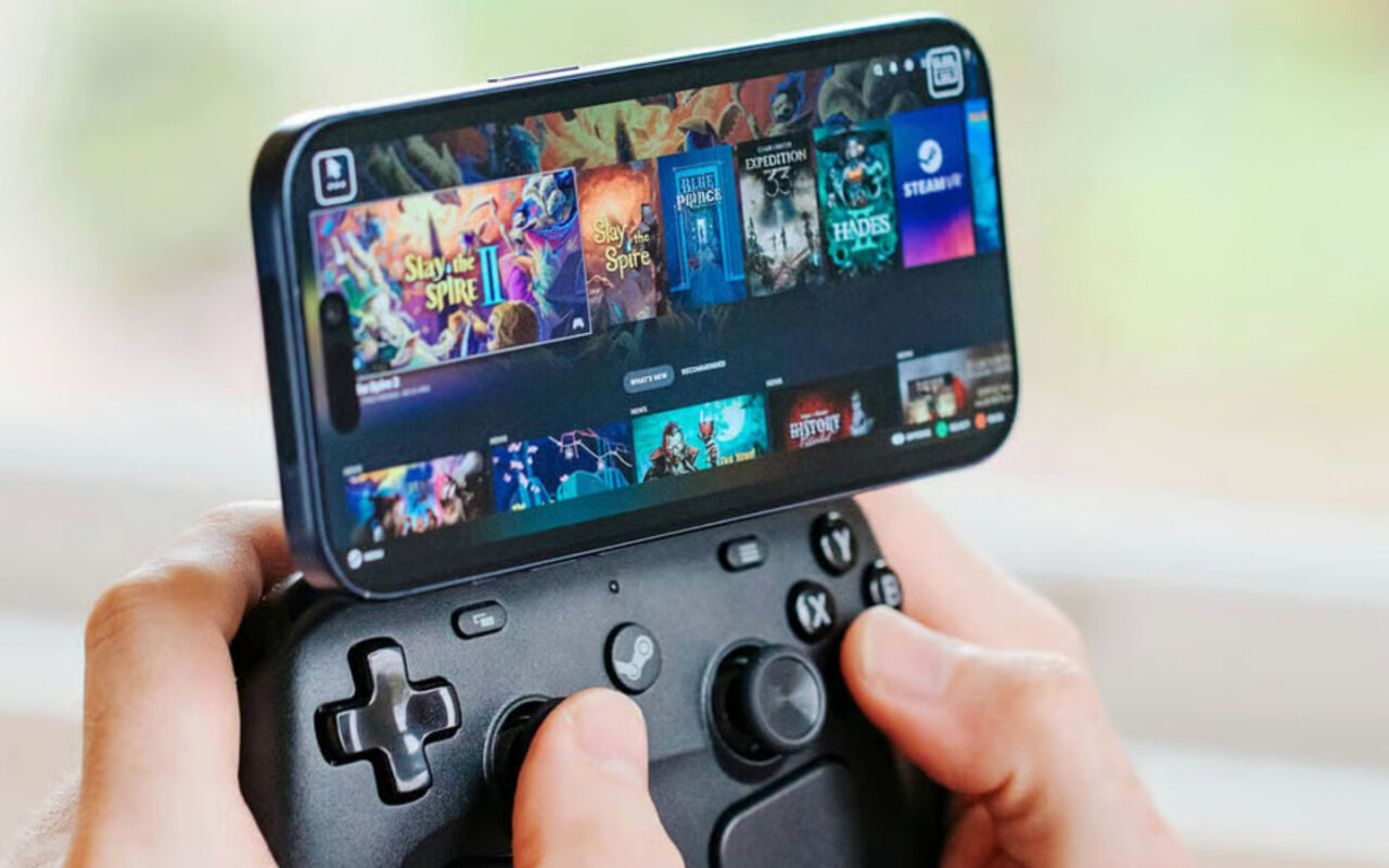 There’s already a way to mount your smartphone to a Steam Controller