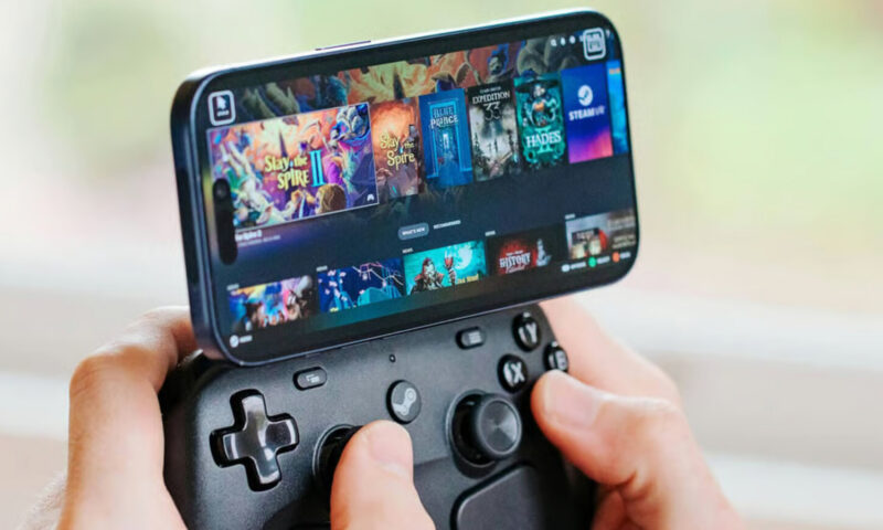 There’s already a way to mount your smartphone to a Steam Controller