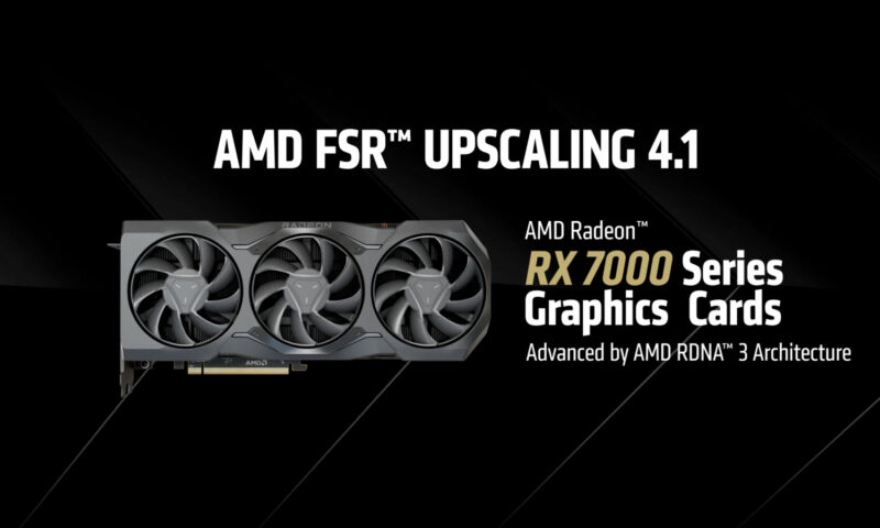 AMD will bring its next-generation FSR 4.1 upscaling tech to older GPUs