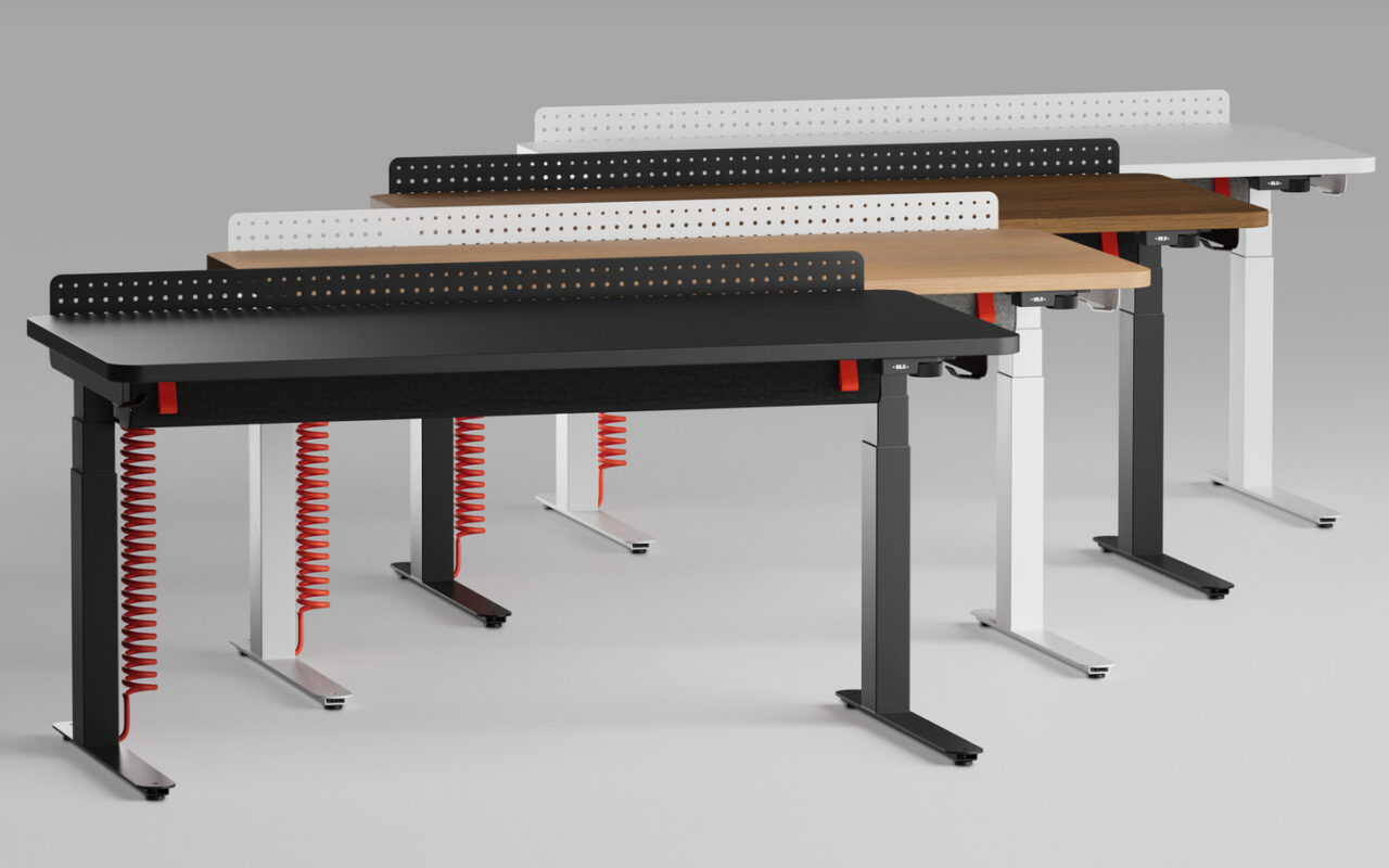 The Herman Miller Coyl is a very handsome and modular gaming desk