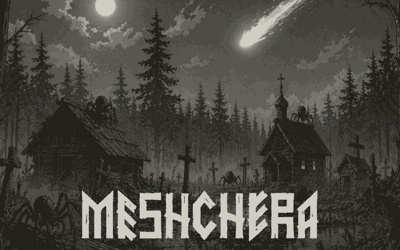 Check out Meshchera, an atmospheric match-three game for Playdate set in a haunted marsh