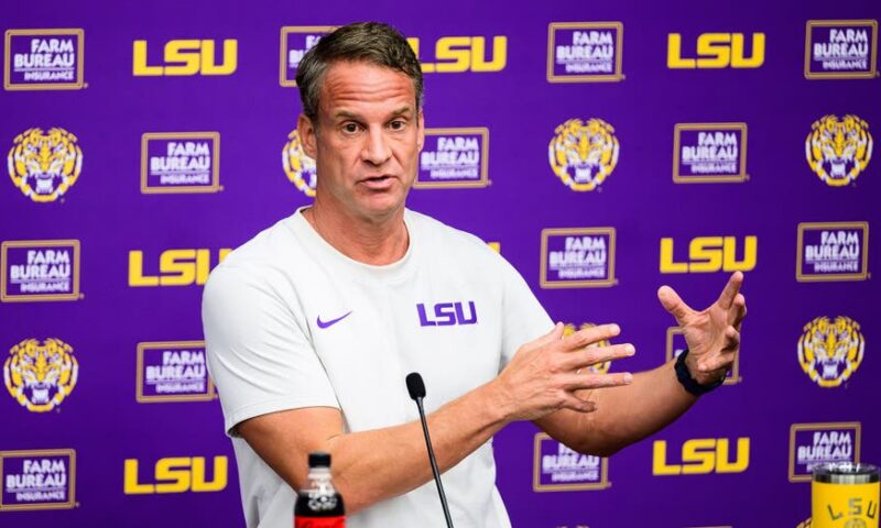 Lane Kiffin can’t stop talking about Ole Miss, even while explaining why he chose LSU over Florida