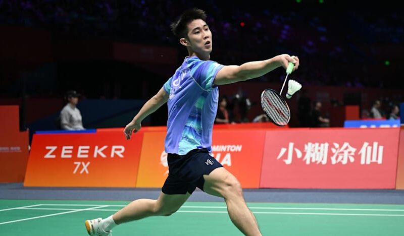 Loh Kean Yew falls to Alex Lanier, misses out on Singapore Badminton Open title