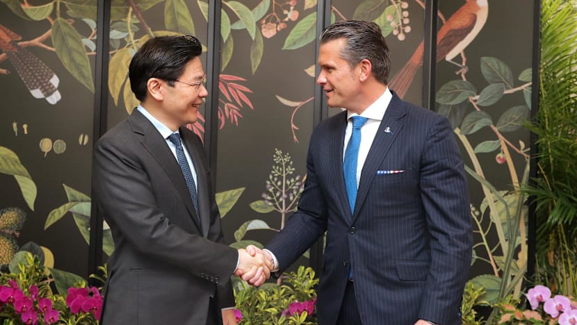 US defence chief Hegseth calls on PM Wong ahead of Shangri-La Dialogue, reaffirms ties with Singapore