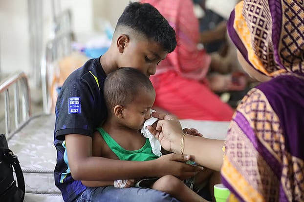 585 children have died so far from measles and its symptoms