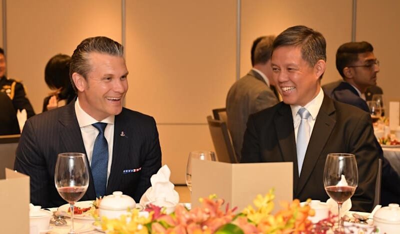 Singapore, US defence chiefs meet ahead of Shangri-La Dialogue