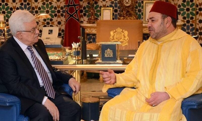الملك يتوصل بتهنئة رئيس فلسطين