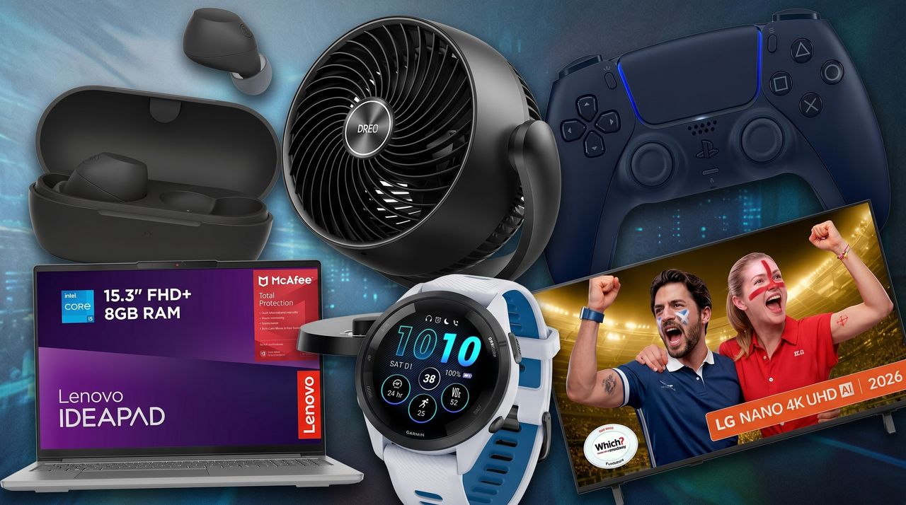 Argos is back with another Big Red sale — get up to 50% off fans, TVs, appliances, laptops, and more top tech