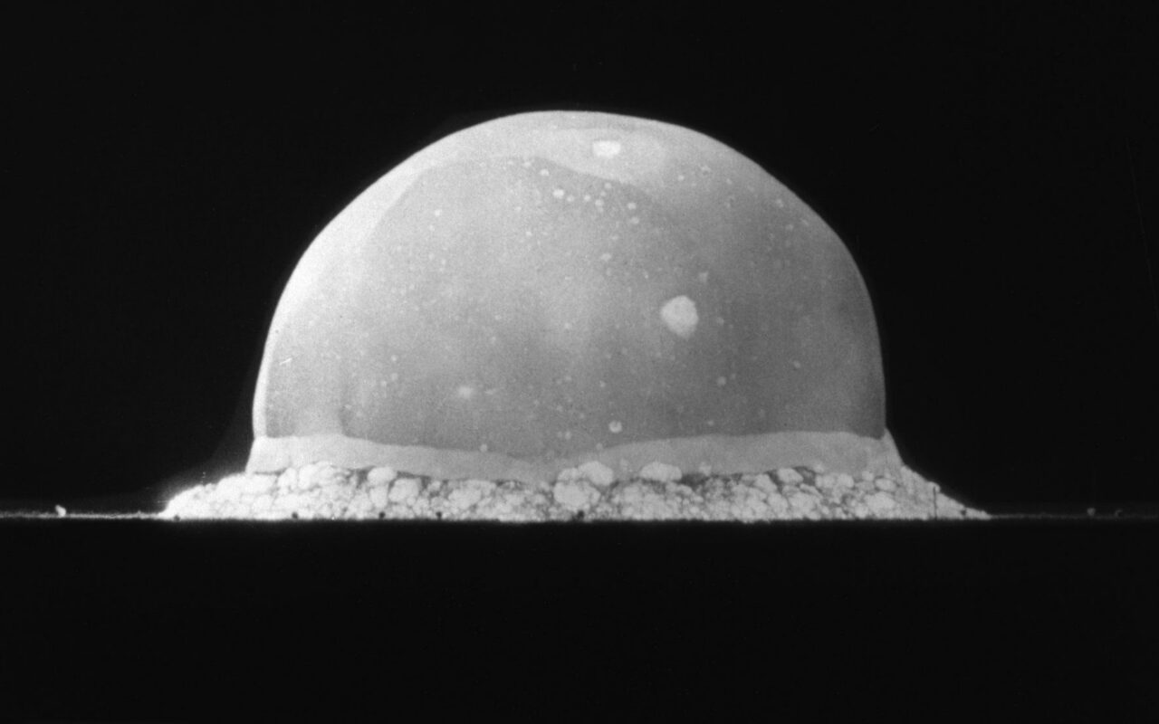 Striking New Views of the First Atomic Bomb Test