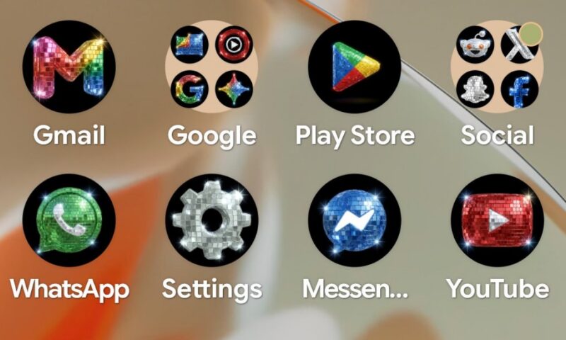 Google’s got disco icons for your Pixel phone, and everyone’s already taking them too far