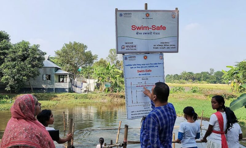 Where water takes young lives, a rural project offers hope  