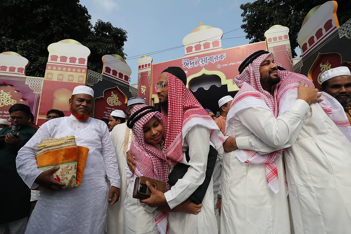 Main Eid-ul-Azha congregation held at the National Eidgah