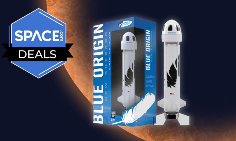 Grab the Estes Blue Origin model rocket ahead of Memorial Day with it’s lowest price since January!